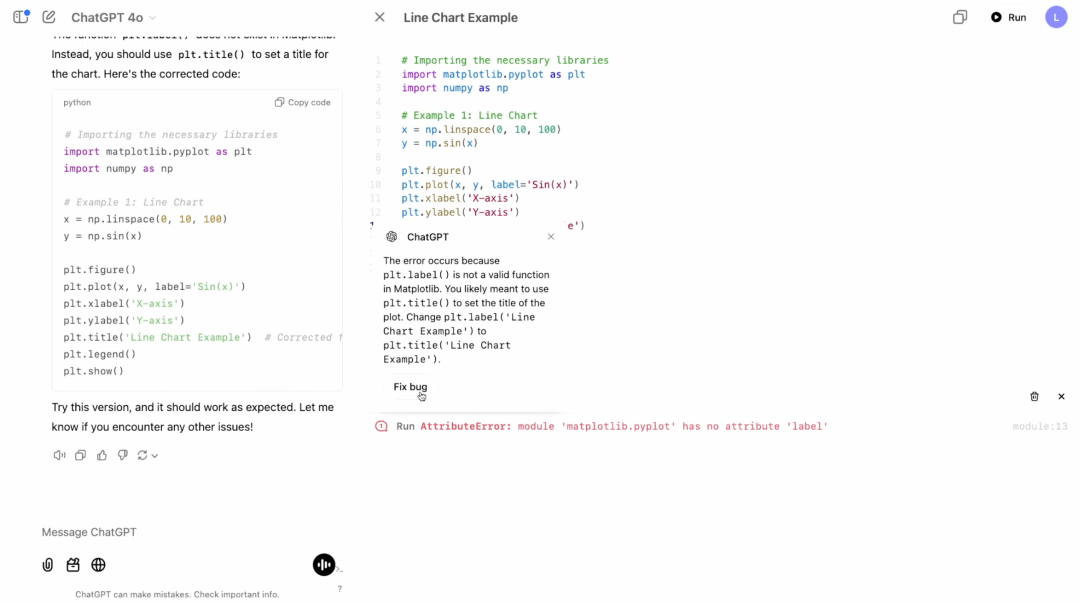 OpenAI 新货详解:Canvas 更新,可运行 Python