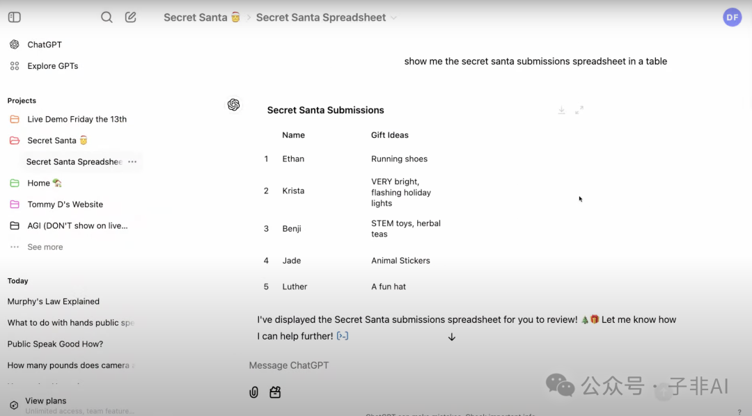 OpenAI Projects：从 ChatGPT 到 NotionGPT 的蜕变，文件夹秒变智能助理