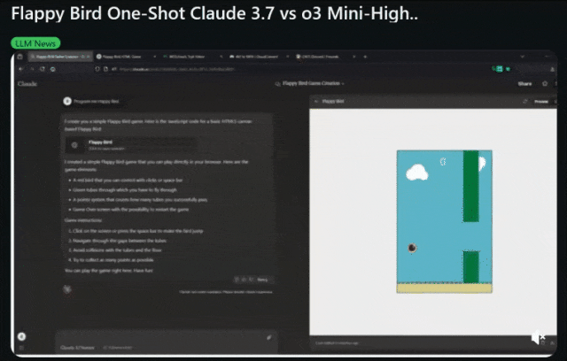 实测Claude 3.7：3200行代码一口气输出，物理规律手拿把掐，弱智吧已失守