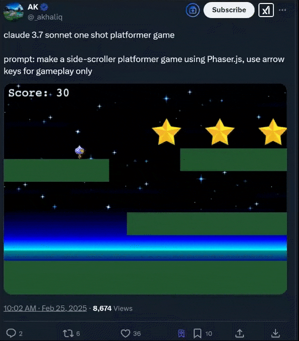 实测Claude 3.7：3200行代码一口气输出，物理规律手拿把掐，弱智吧已失守