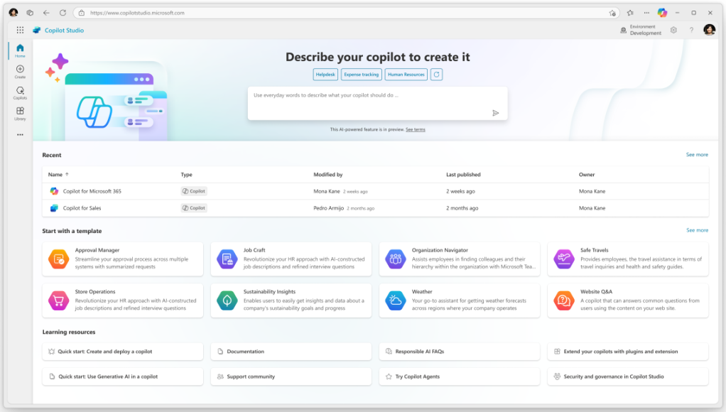 Microsoft Copilot Studio 新升级:从“与你合作”,到“为你工作”