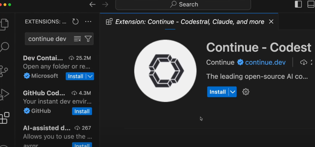 GPT-4o-mini + Qwen2 + ContinueDev：一分钟创建Github Copilot教程（本地、免费）