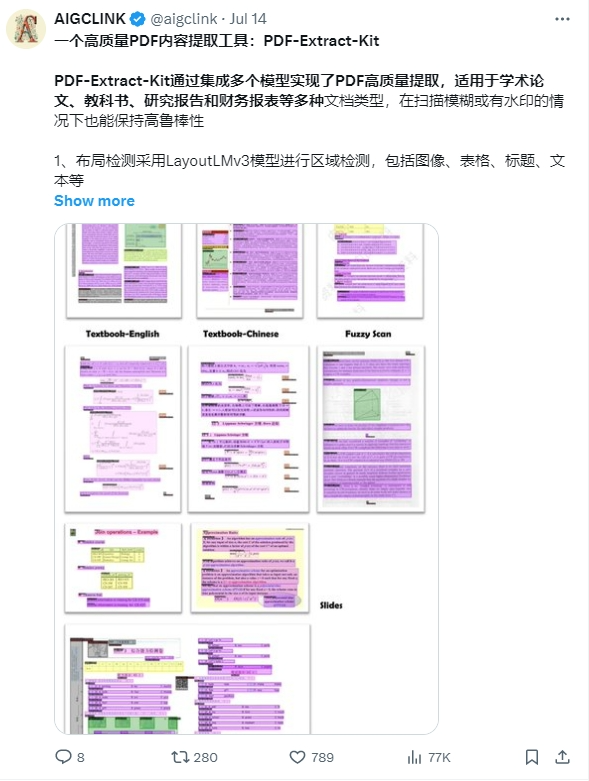 登顶GitHub Trending，开源工具MinerU助力复杂PDF高效解析提取