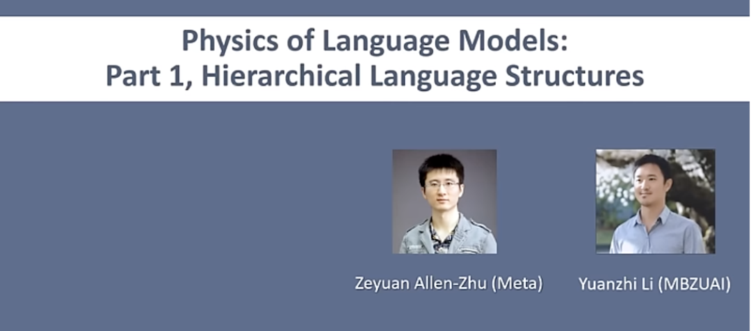 The theory of LLMs｜朱泽园ICML演讲整理
