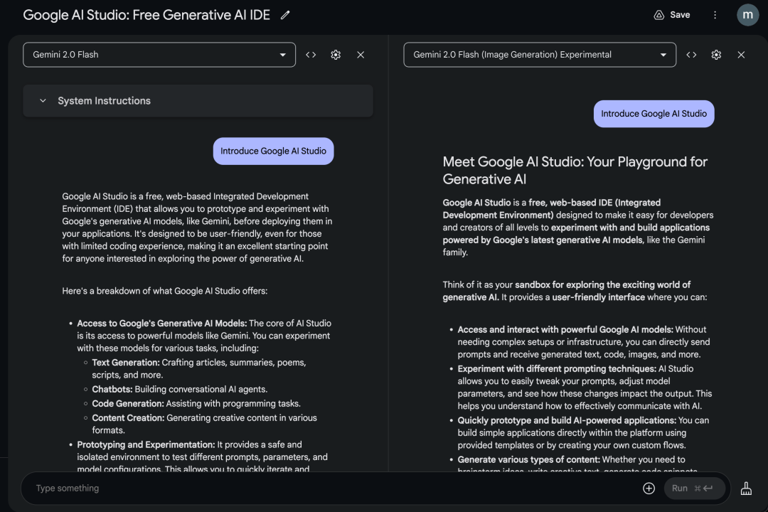 谷歌免费 AI Studio，比付费 AI 助手 Gemini 还好用，免费、功能全、更新快、能理解录屏、还能作图+精修！