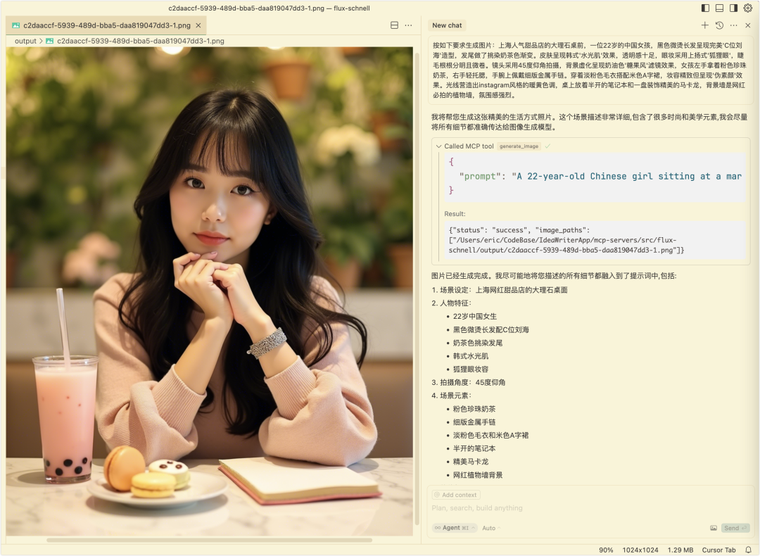 Cursor + Flux 构建高质量本地运行的文生图 MCP 服务