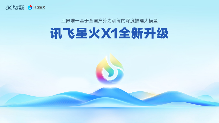 四张国产卡满血部署,讯飞星火X1直击三大行业痛点