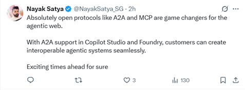 王炸!微软AI Agent支持A2A、MCP协议,智能体黄金时代降临