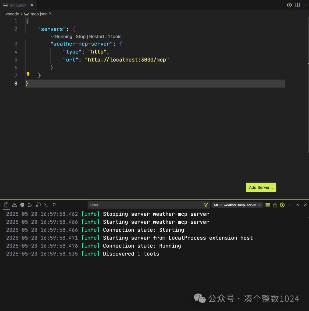 超越Cursor?最强编辑器重大更新!带你动手体验VSCode MCP Streamable HTTP传输!