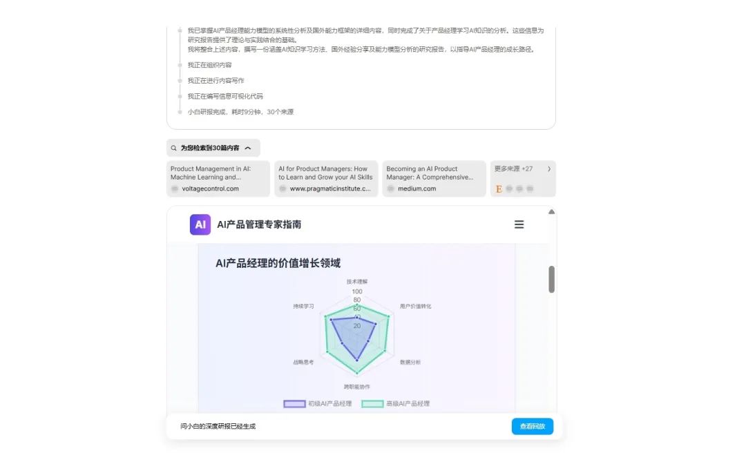 国产顶级 DeepResearch 类产品，把咨询专家请回家