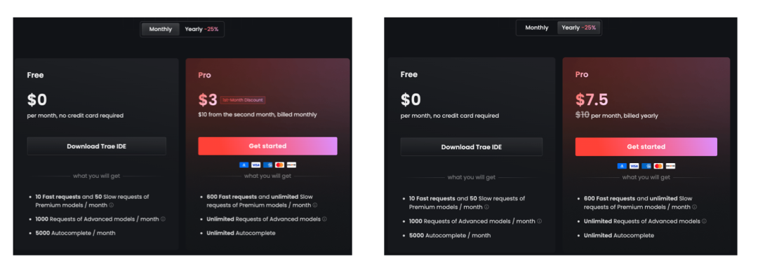 开通了 Trae Pro 终于可以开心地 Vibe Coding 了