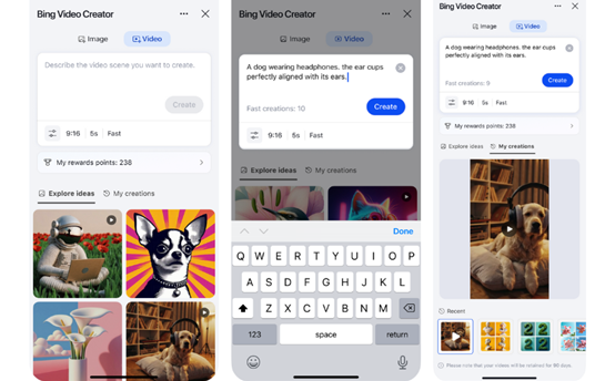 免费使用Sora!微软发布Bing Video Creator