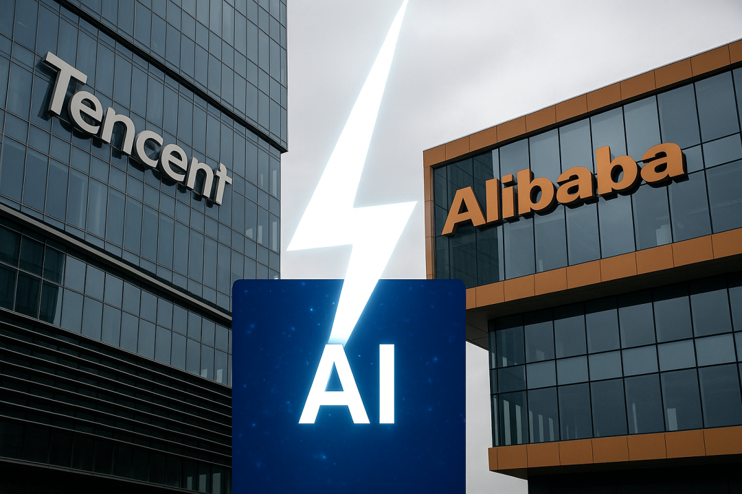 AI战场，腾讯向左，阿里向右