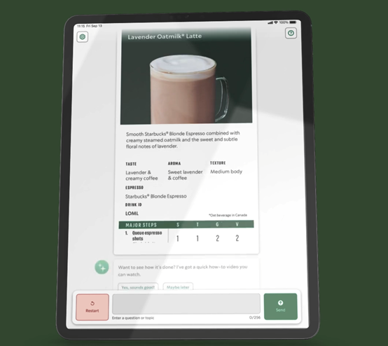 星巴克与微软合作，在35个门店用Azure OpenAI 提升咖啡师效率