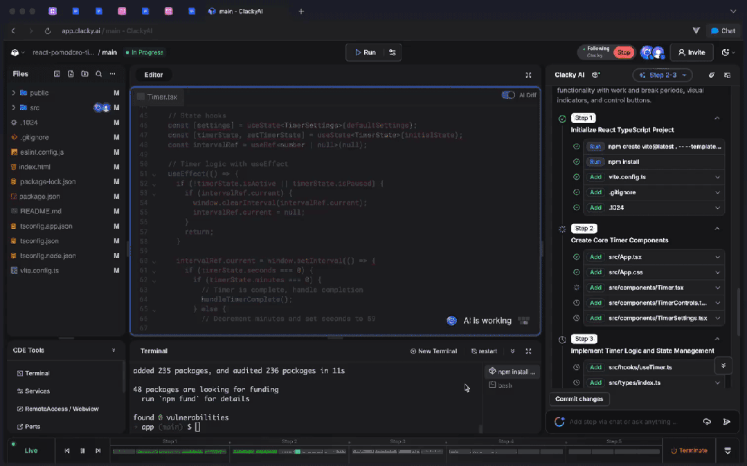 ClackyAI：用云端 Agent 开启 Coding 下一站