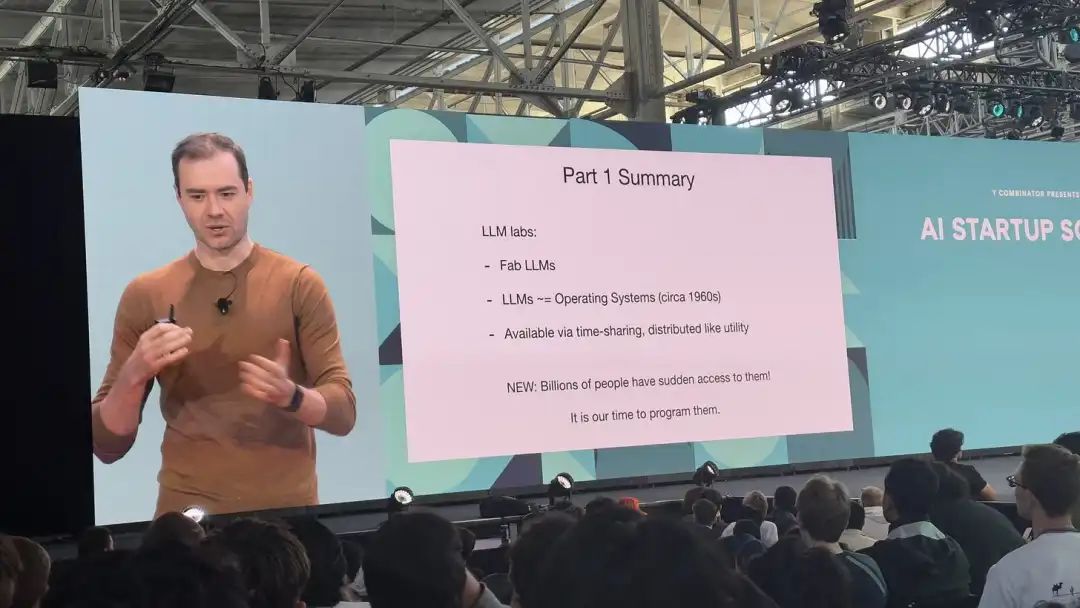 YC AI 创业营第一天，Andrej Karpathy 的演讲刷屏了