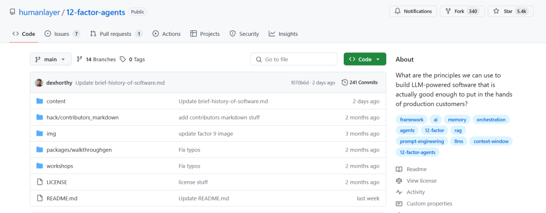GitHub上5.4k+Star爆火,构建生产级Agent 的12因素