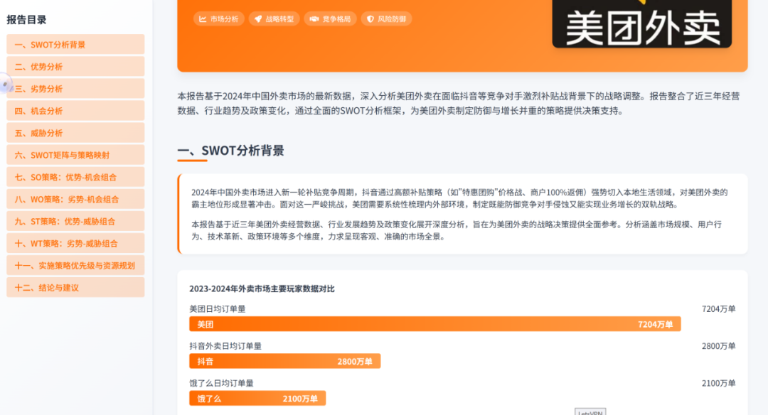 秘塔AI改版上新，做专业级SWOT分析有点好用！