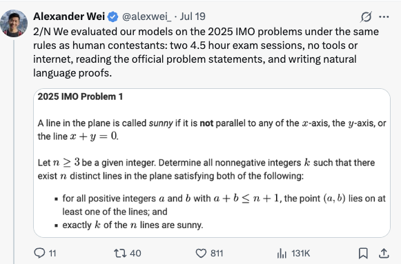 从IMO金牌到GPT-5:OpenAI如何用一场“技术营销”重新定义AI推理?